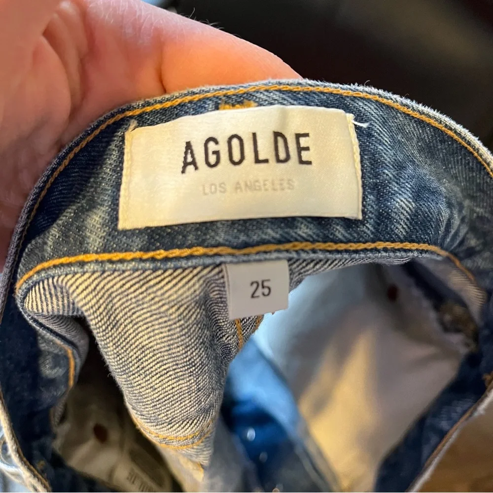 agolde distressed